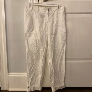 urban outfitters white cargo pants